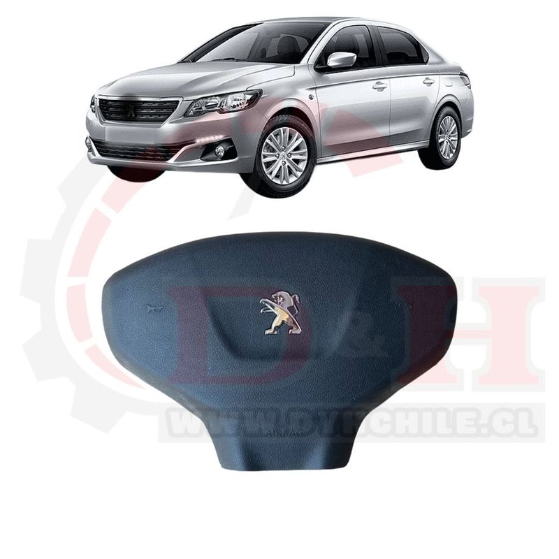 GENERICO - Tapa Airbag Centro Volante peugeot 301 2013-2022