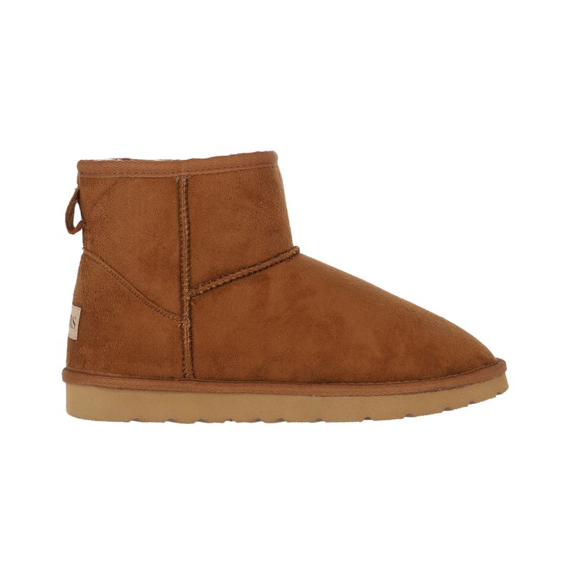 BAMERS - Botas Mujer Bamers Short Fibra Vegan Caramel