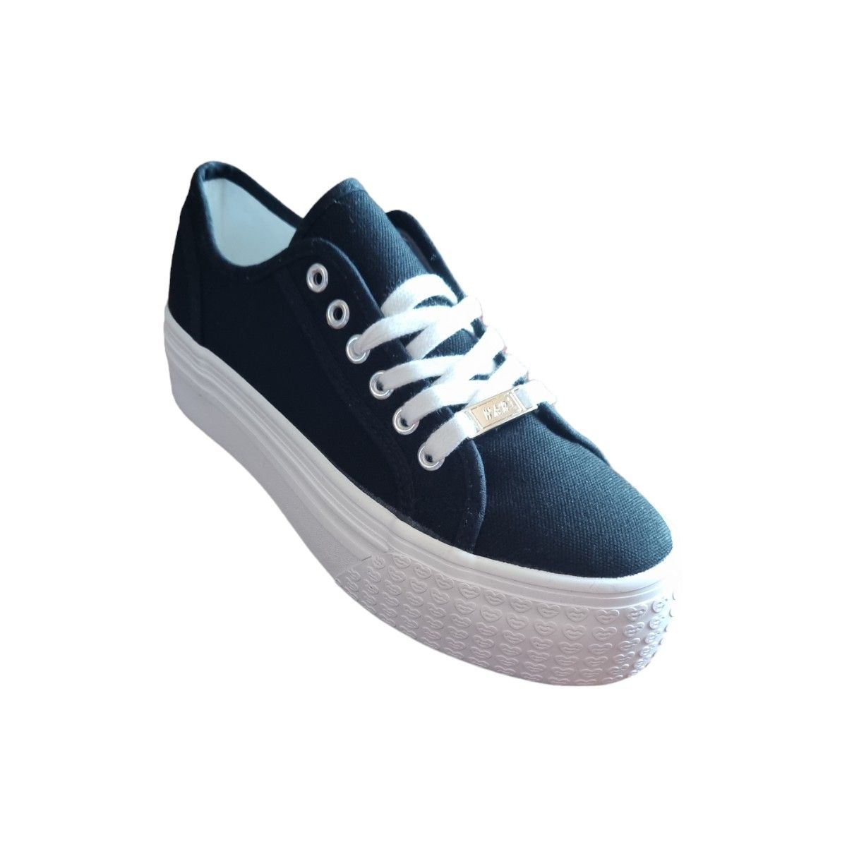 HERIEL - Zapatilla de Lona Plataforma Run Tendencia Urbana
