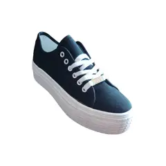 HERIEL - Zapatilla de Lona Plataforma Run Tendencia Urbana