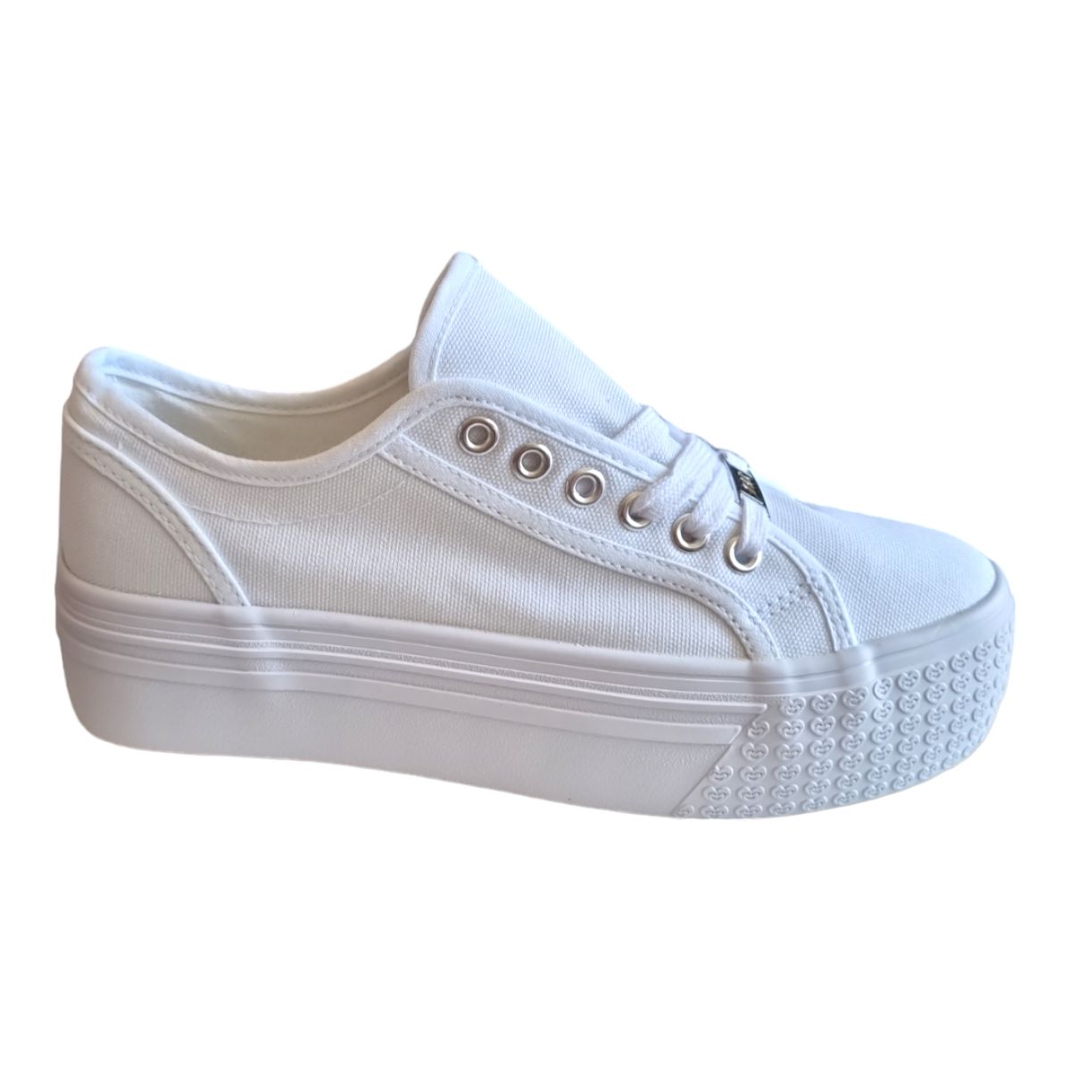 HERIEL - Zapatilla de Lona Plataforma Run Tendencia Urbana