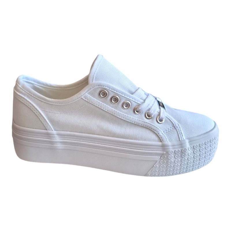 HERIEL - Zapatilla de Lona Plataforma Run Tendencia Urbana
