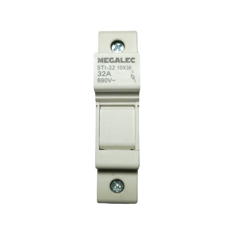 GENERICO - Portafusible 1P 10x38mm 1x32A 500V SFusible