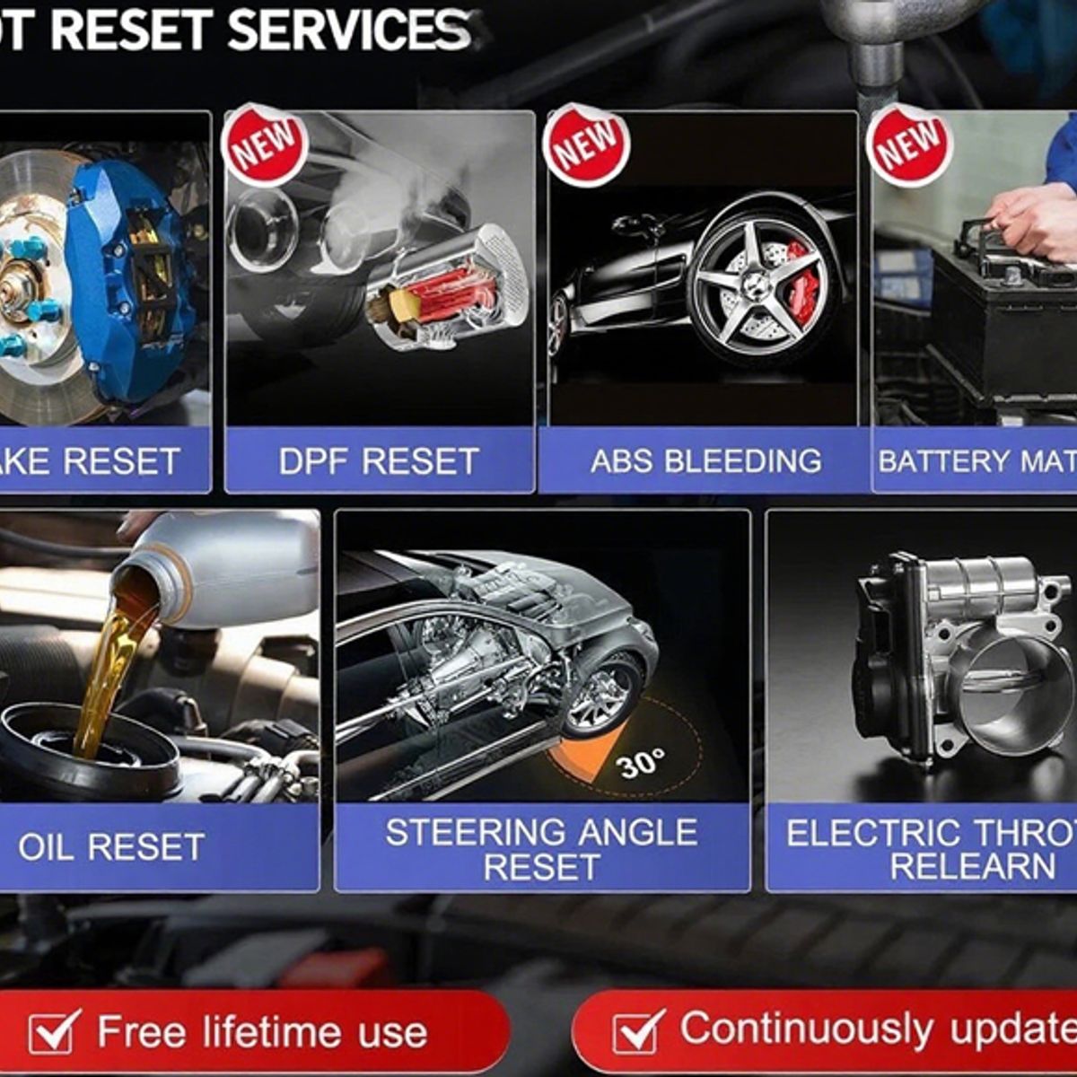 U BUY - Escaner Automotriz Multimarca Obd2 V20 Con 4 Sistema