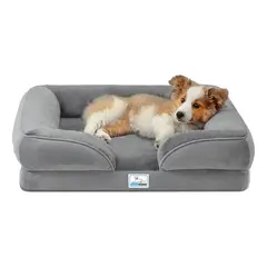 PELUDINES - Cama Ortopédica Gg 89 Cm L Gris Gris