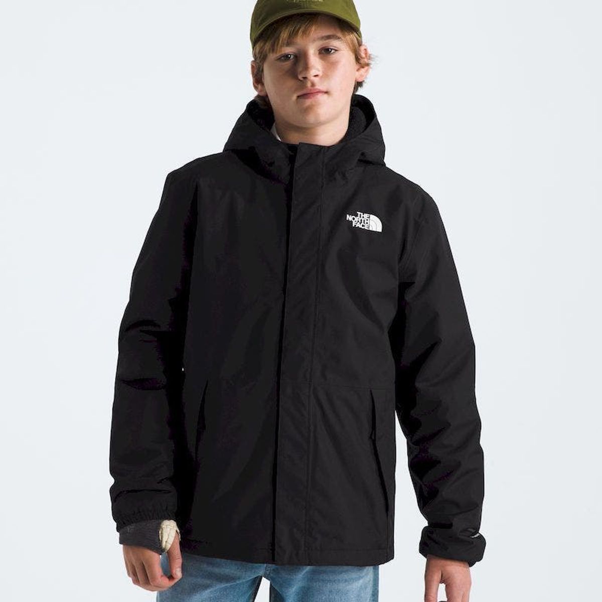THE NORTH FACE - Chaqueta Impermeable Warm Antora Rain Niño - Negro