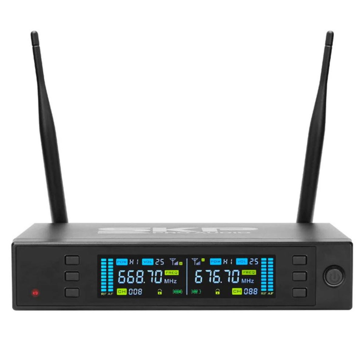 SKP - Micrófono Inalámbrico doble Profesional SKP Clarity II