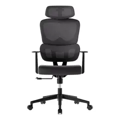 DELI - Silla Oficina Escritorio Soporte Lumbar Y Cabecera
