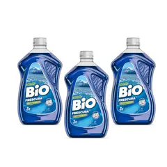 BIOFRESCURA - Pack X3 Detergente Liquido Bio Frescura Campos De Hielo 3litros