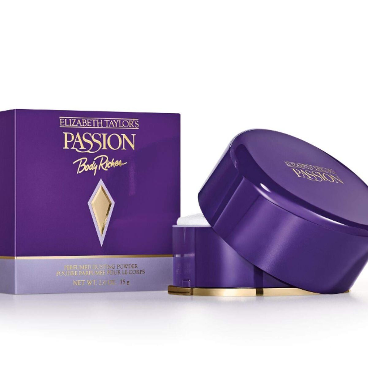 ELIZABETH TAYLOR - Polvo Corporal Perfumado Passion 75 Gr Elizabeth Taylor
