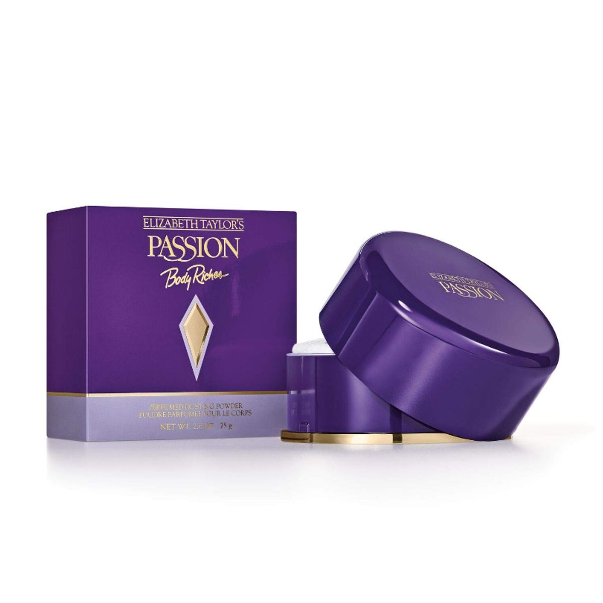 ELIZABETH TAYLOR - Polvo Corporal Perfumado Passion 75 Gr Elizabeth Taylor