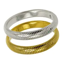 ELBAULDEJUMA - Pack de pulseras elasticas tejido de serpiente hipoalergenicas