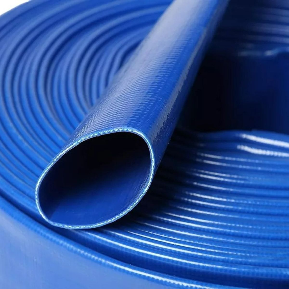 U BUY - Manguera Plana Layflat 2 Pulgadas 4 Bar Rollo 50 Metros