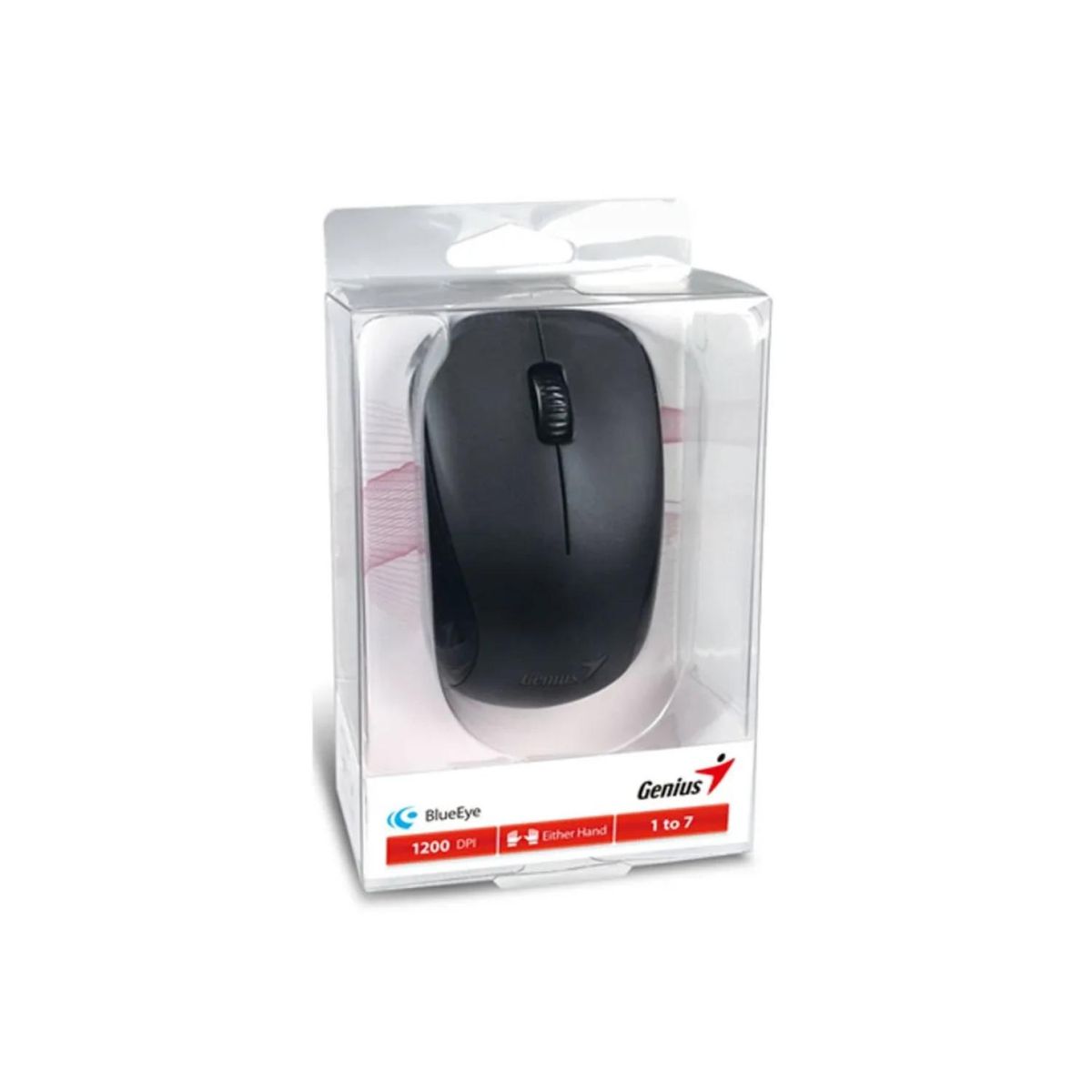 GENIUS - Mouse Inalambrico USB 3 Botones 1200DPI NX-7000 Genius