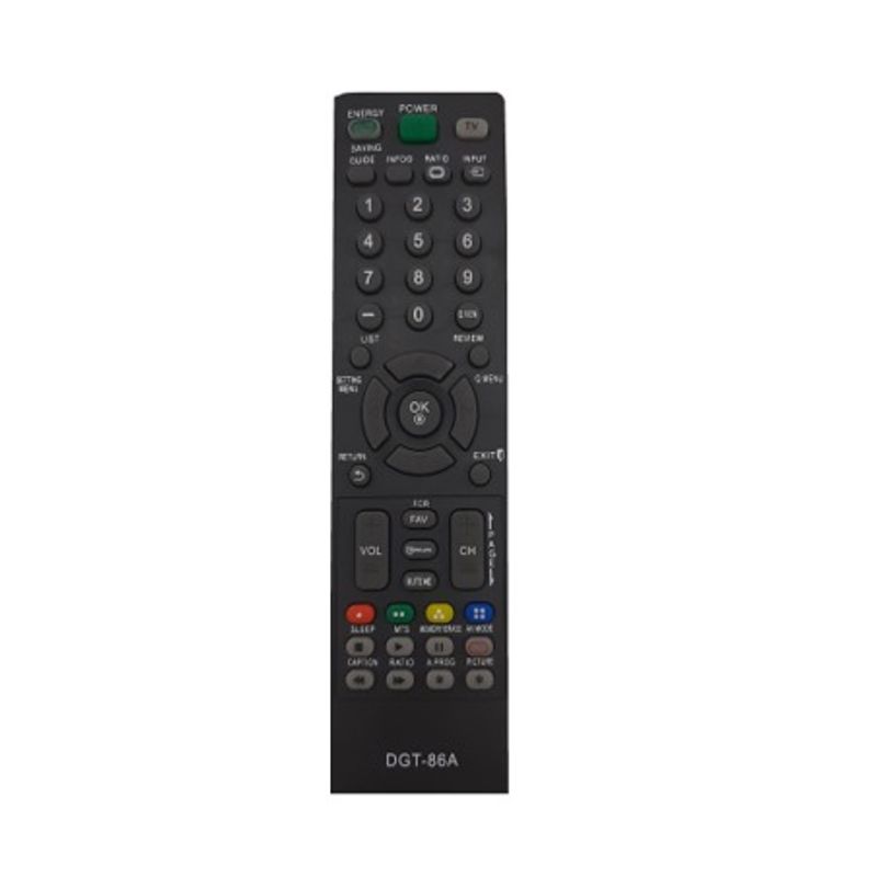GENERICO - CONTROL REMOTO COMPATIBLE CON TV ANTIGUA LG DGT-86A.