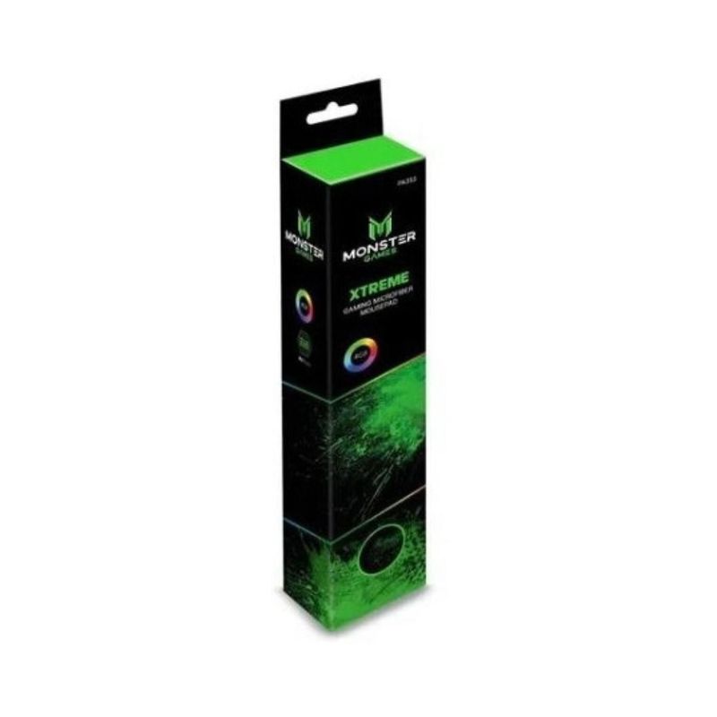 MONSTER GAMES - MousePad Gamer USB RGB XL 80x30cm Xtreme Monster Games