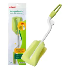 PIGEON - Cepillo Giratorio Con Esponja Para Limpiar Mamaderas