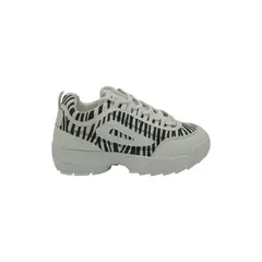 HERIEL - Zapatilla Blanca Print Mujer