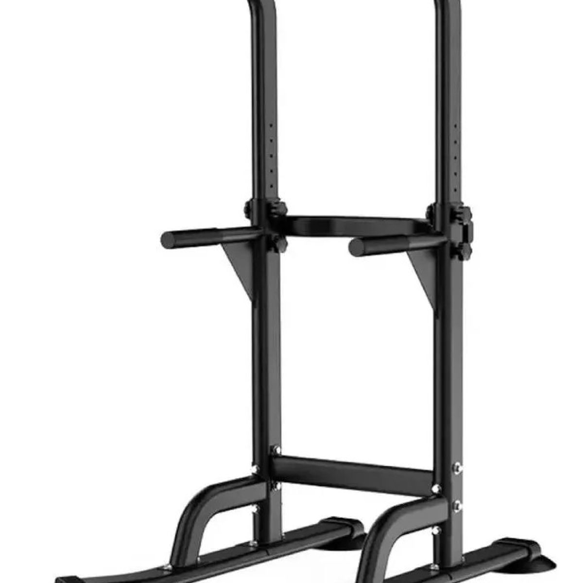 MUNDO MAGIA - Torre Multifuncional Ejercicios Dominadas Color Negro