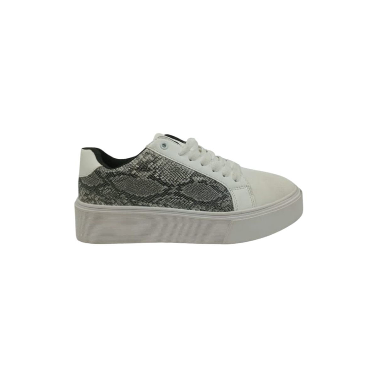 HERIEL - Zapatilla Blanca Print Mujer