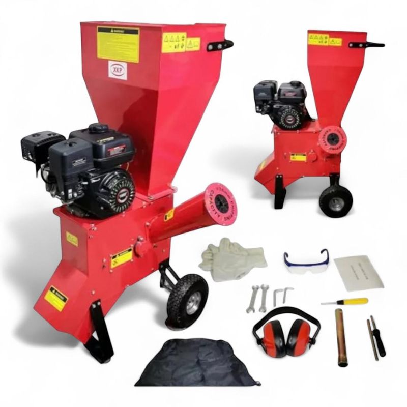 GENERICO - Chipeadora Trituradora De Rama Y Palo A Gasolina 6.5 Hp.