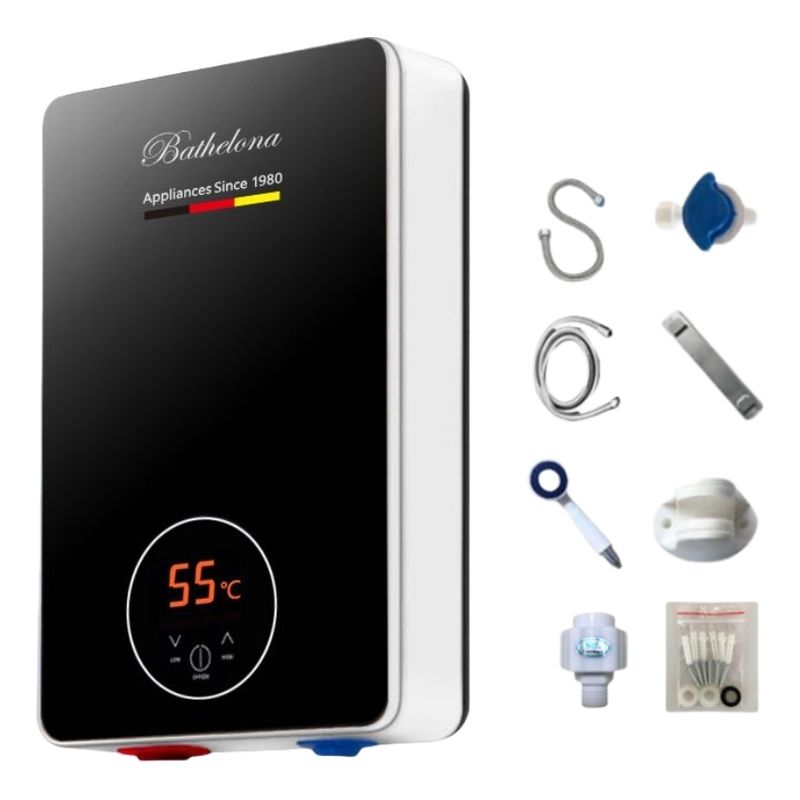 METEX - Calentador De Agua Electrico Instantáneo Cocina Baño 6000w