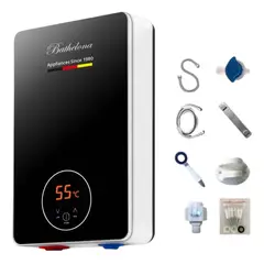 METEX - Calentador De Agua Electrico Instantáneo Cocina Baño 6000w