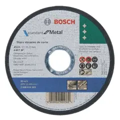 BOSCH - Pack 50 discos Corte 4 1/2
