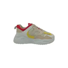 HERIEL - Zapatilla Beige Plataforma Mujer