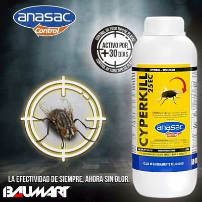 Imagen 2 del producto CYPERKILL 25 EC (1 LT)