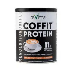 REVITTA WELLNESS - Café Proteico Coffit Protein 300 grs 100mg cafeína