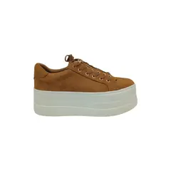 HERIEL - Zapatilla Khaki Plataforma Mujer