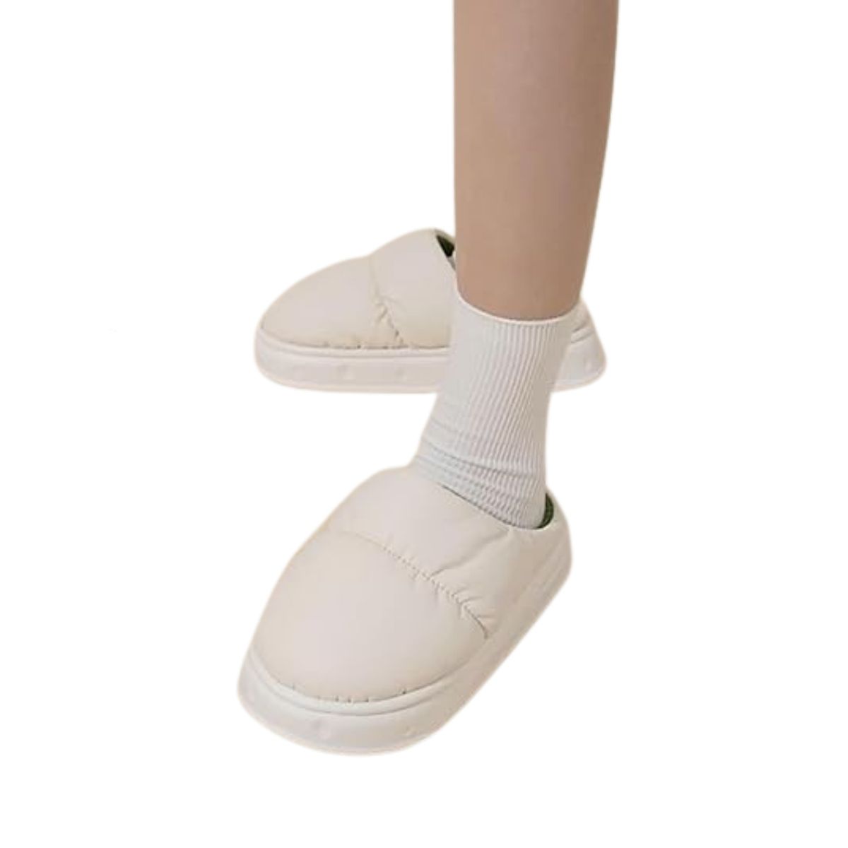 CRUSEC - Zapatos Impermeables De Invierno Pantuflas Con Chiporro