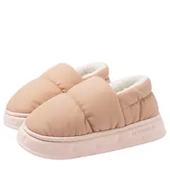 CRUSEC - Zapatos Impermeables De Invierno Pantuflas Con Chiporro