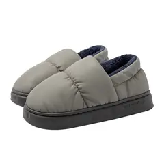 CRUSEC - Zapatos Impermeables De Invierno Pantuflas Con Chiporro