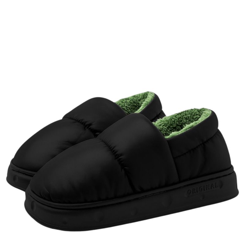 CRUSEC - Zapatos Impermeables De Invierno Pantuflas Con Chiporro