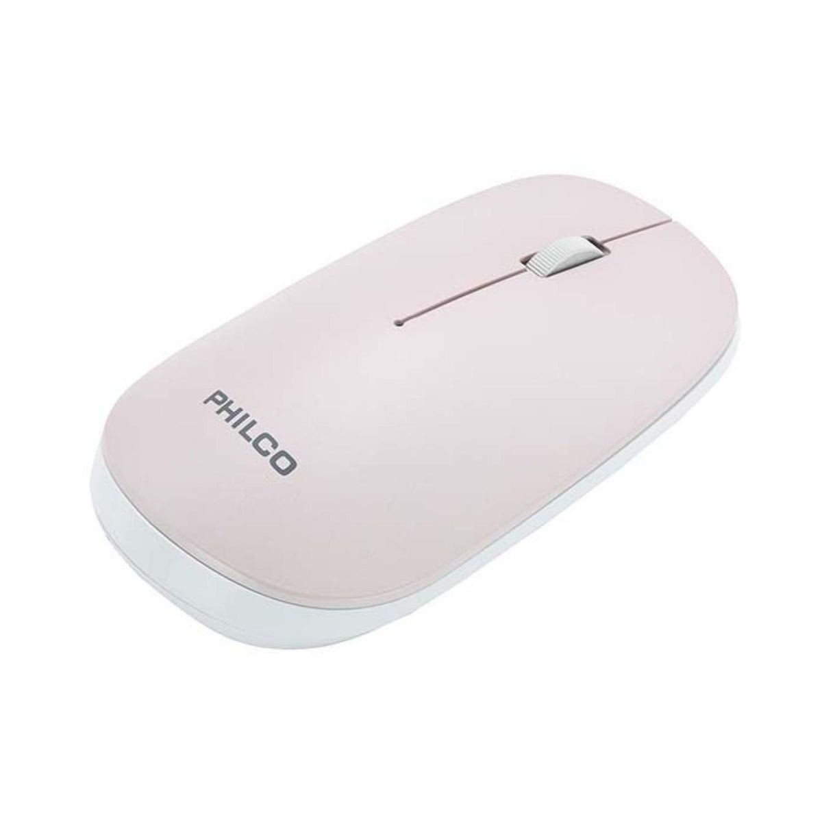 PHILCO - Mouse Inalambrico USB 3 Botones 1600 DPI Rosado Philco Pro
