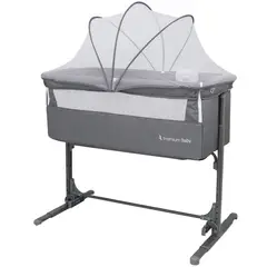 BEBESIT - Cuna Colecho Premium Baby Mix Gris