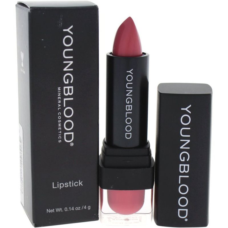 YOUNGBLOOD - Labial en Barra Lipstick Rosas Youngblood 4 gr