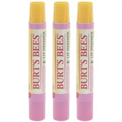 BURTS BEES - Lip Shimmer Fresa Paquete de 3
