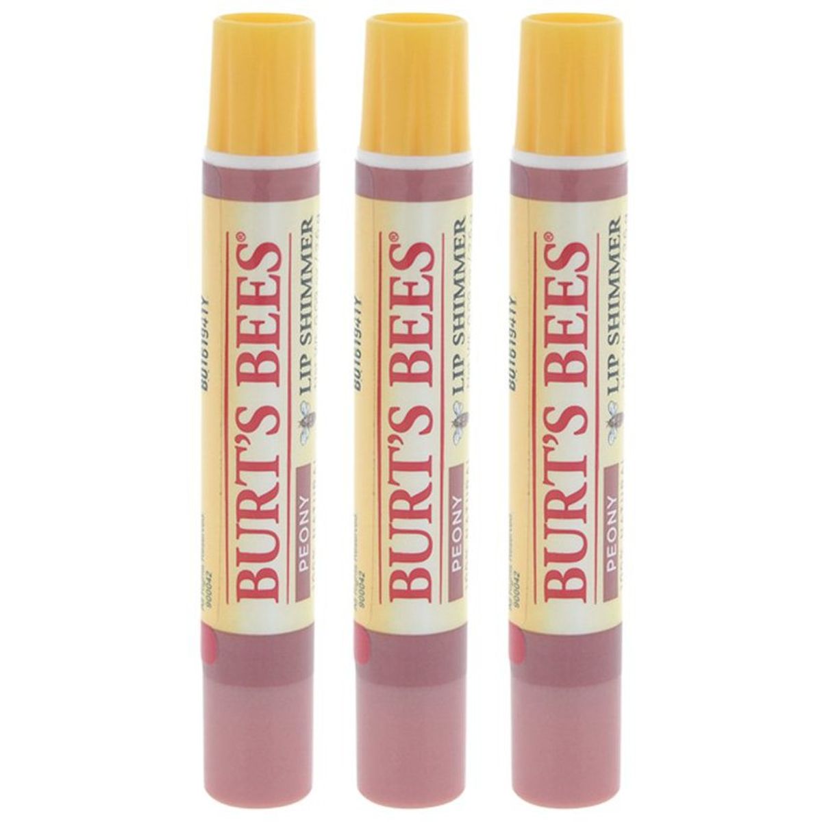 BURTS BEES - Burts bees lip shimmer-peonía-paquete de 3-burts bees-009oz