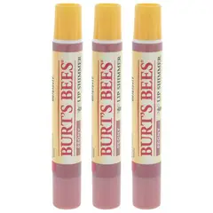 BURTS BEES - Lip shimmer-peonía-paquete de 3-burts bees-009oz