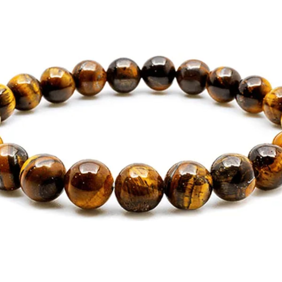 GENERICO - Pulsera Ojo De Tigre Piedra Natural Protección Unisex