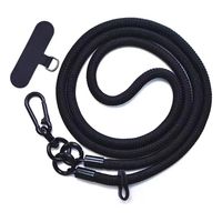 Colgante Para Carcasa Celular Universal Correa 120cm Negro