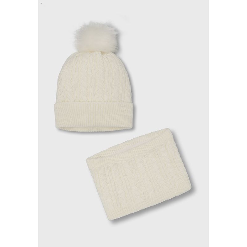 OSITO - Set Gorro Y Cuello Niña Osito OSITO