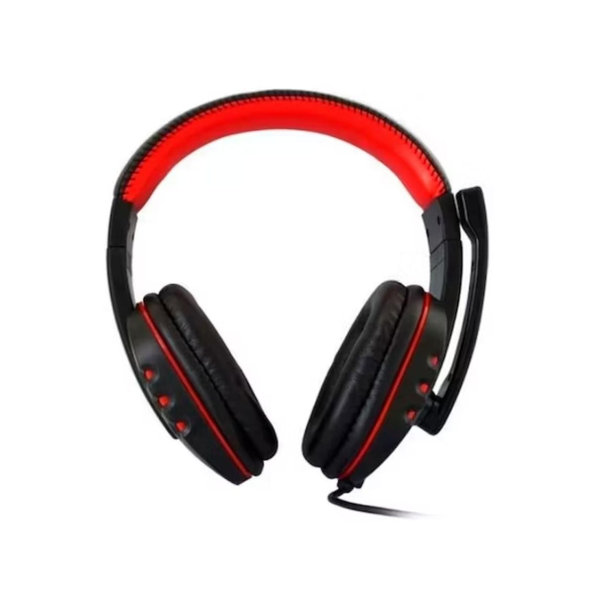 ULTRA - Audifono Gamer Jack 3.5 Ps4 Xbox PC 2Mts Negro Rojo Ultra