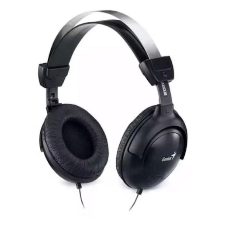 GENIUS - Audifono Headset Manos Libre Jack 3.5 HS-M505X Negro Genius