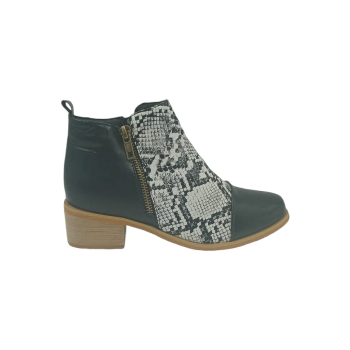 HERIEL - Zapato Negro Print Mujer