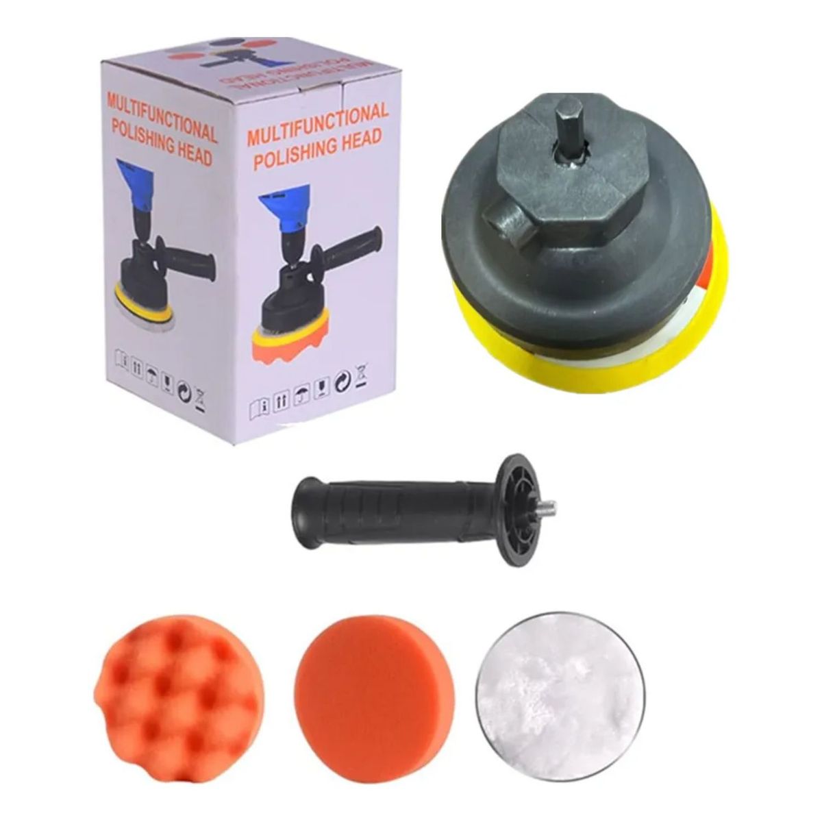 GENERICO - Kit Multifuncional De Cabezales De Pulido De Conversión