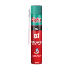 AKFIX - ESPUMA POLIURETANO 820 IGNÍFUGA B1 750 ML.